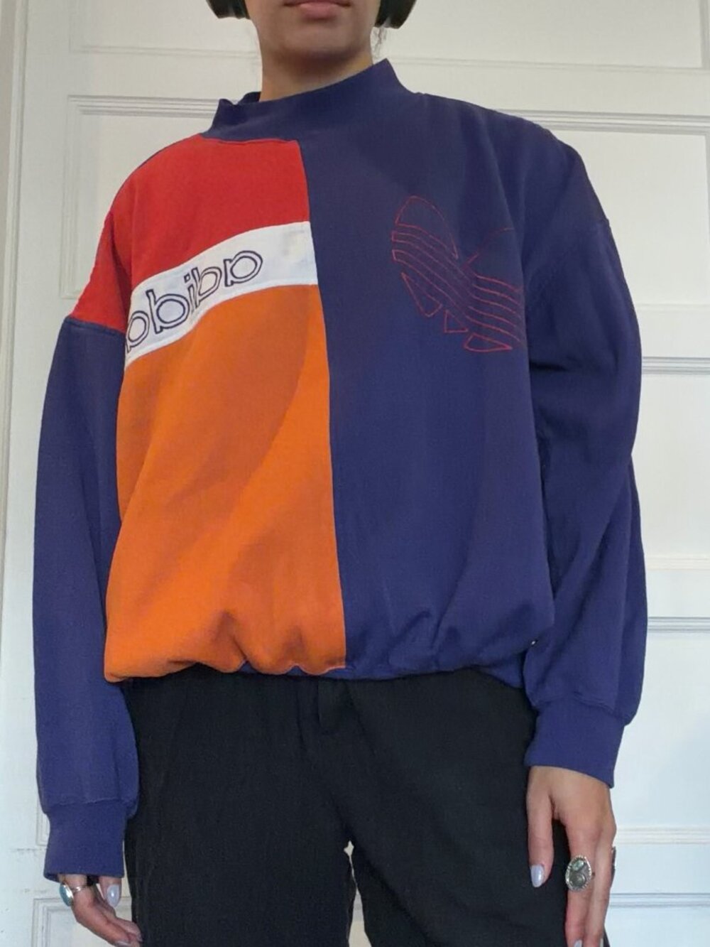 Vintage Adidas Colorblock Sweatshirt